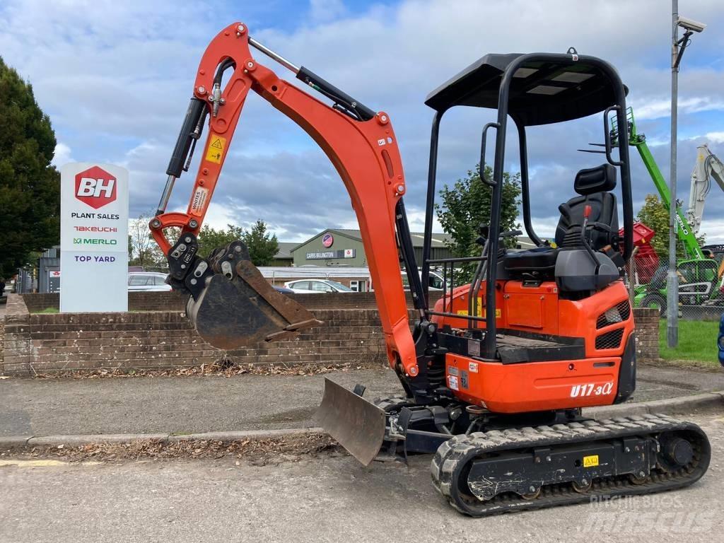 Kubota U 17-3 Mini Escavadoras <7t