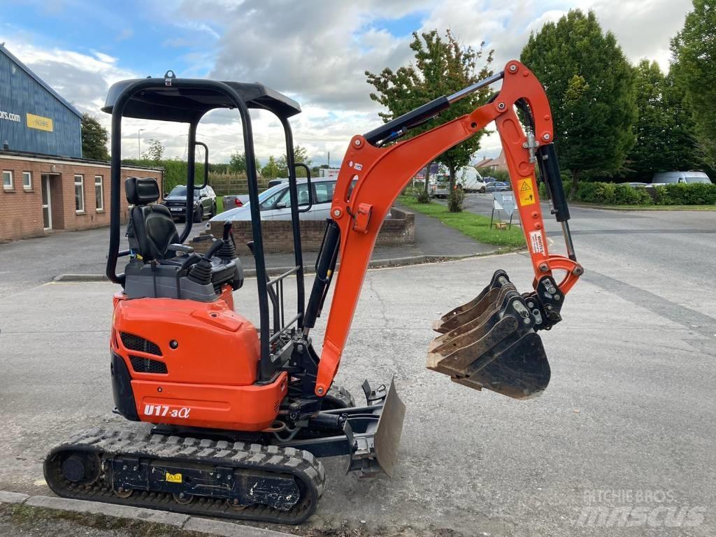 Kubota U 17-3 Mini Escavadoras <7t