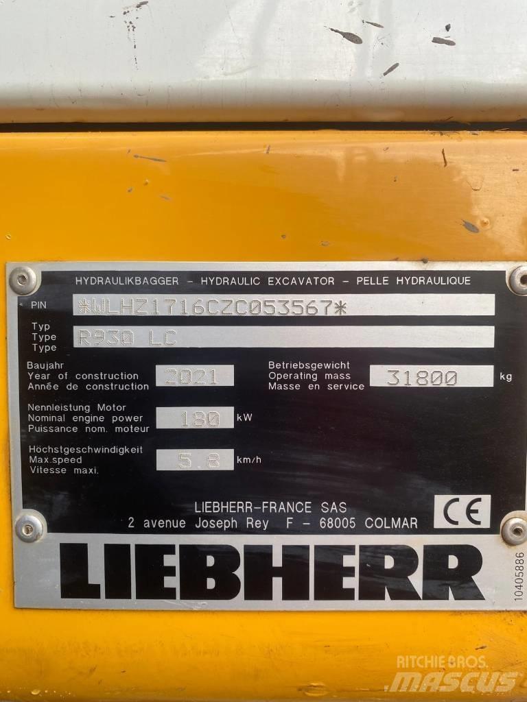 Liebherr R 930 LC Escavadoras de rastos
