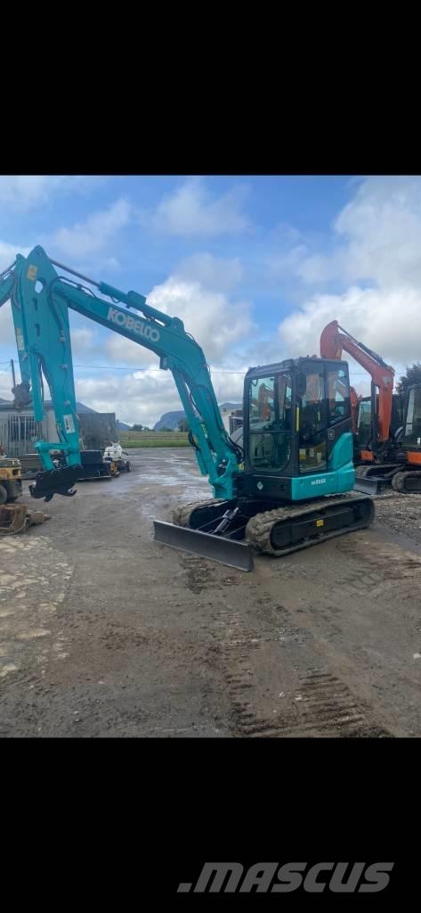  2022 Kobelco SK55 Mini Escavadoras <7t