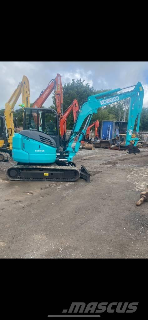  2022 Kobelco SK55 Mini Escavadoras <7t