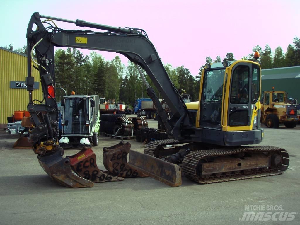 Volvo ECR 88 Escavadoras Midi 7t - 12t