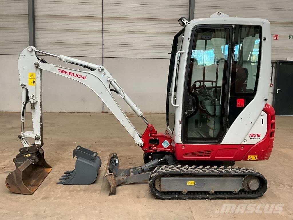 Takeuchi TB 216 Mini Escavadoras <7t