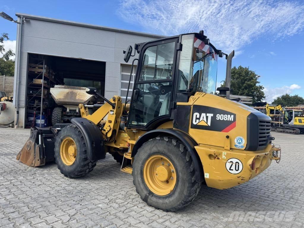 CAT 908M Pás carregadoras de rodas