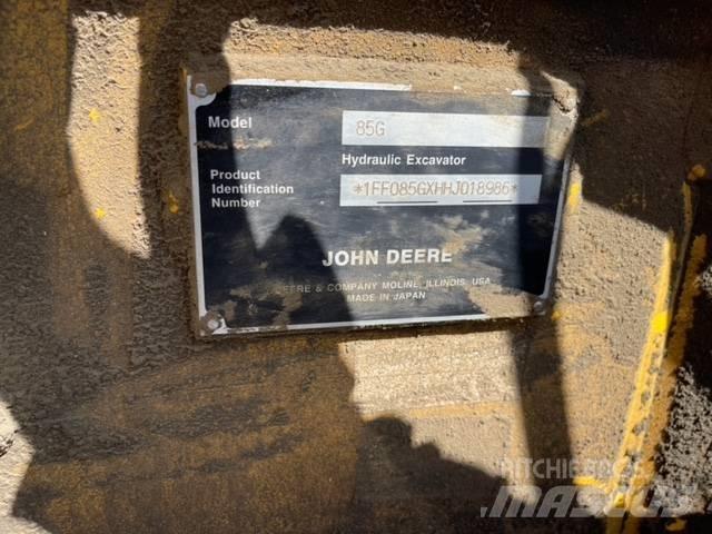 John Deere 85G Mini Escavadoras <7t