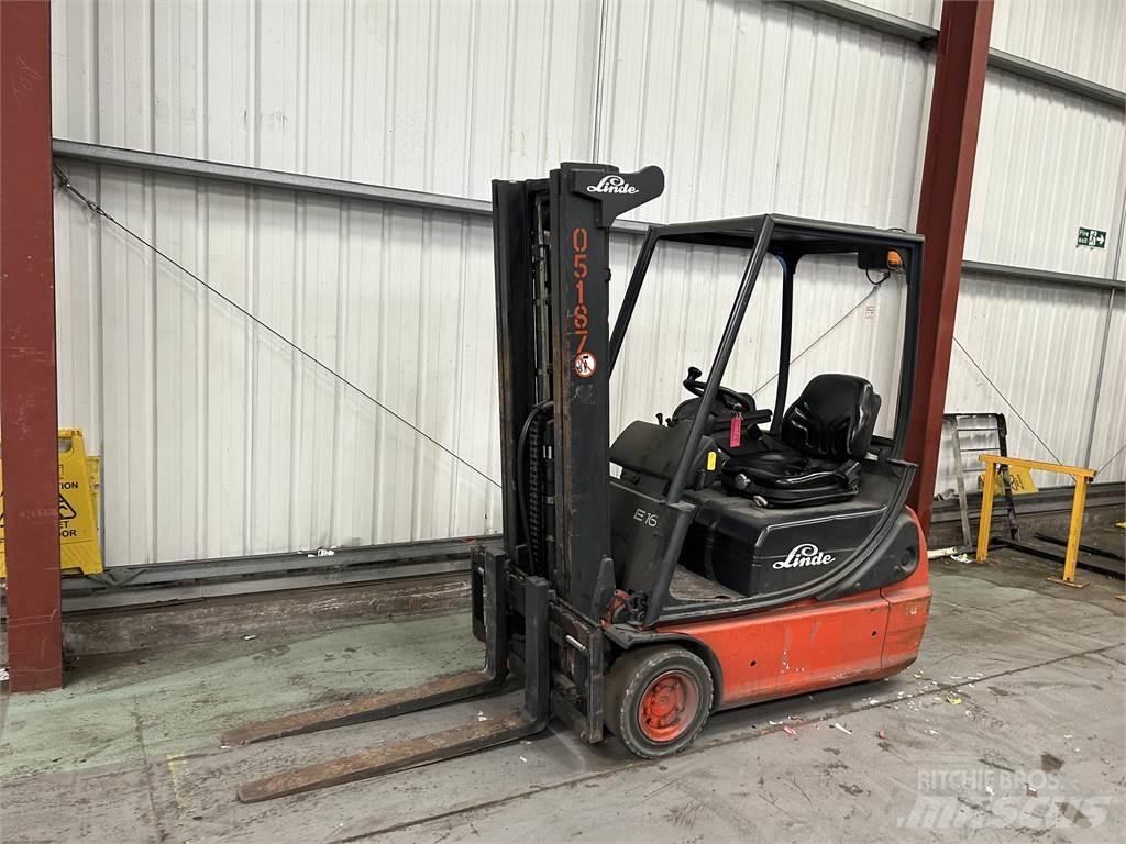 Linde E16C-02 Empilhadores eléctricos