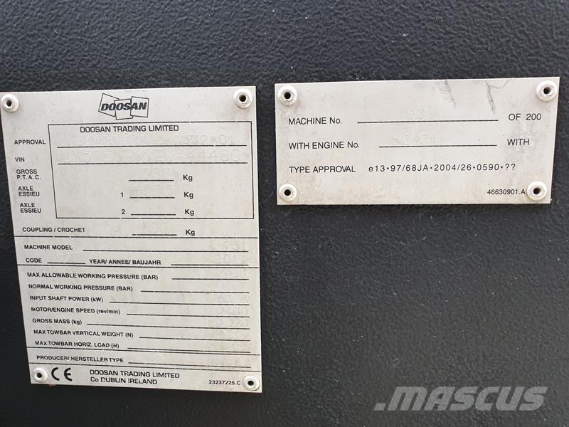 Doosan 7 / 51 Compressores