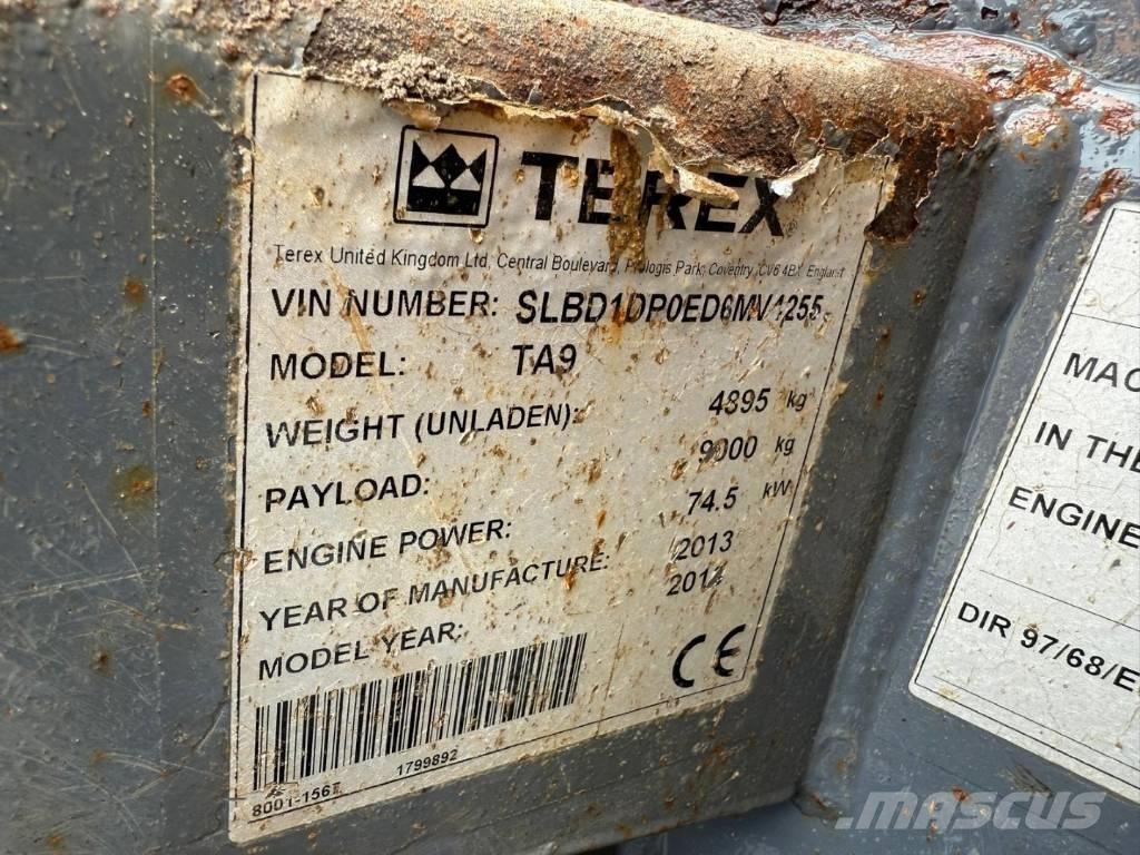 Terex TA9 Dumpers de obras