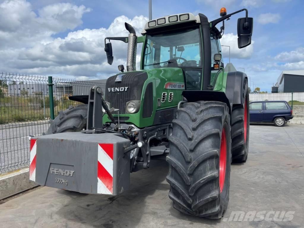 Fendt 820 Vario TMS Tratores Agrícolas usados
