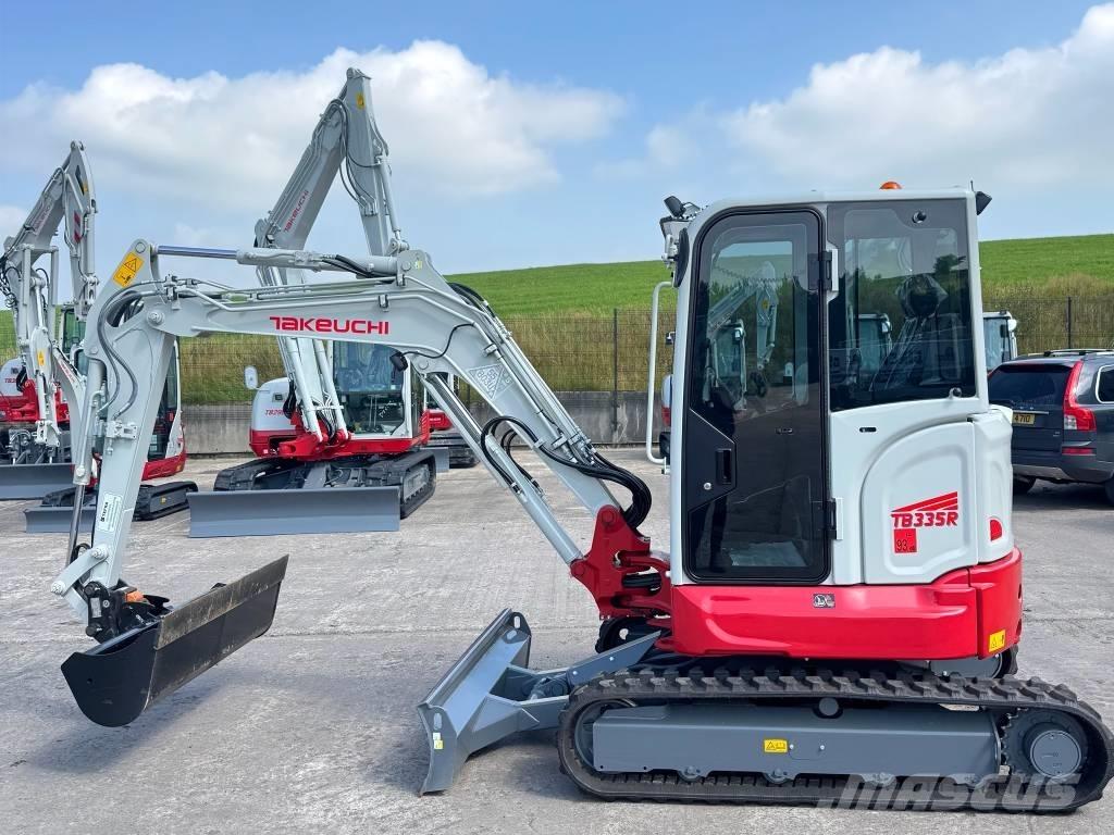 Takeuchi TB 335 R Mini Escavadoras <7t