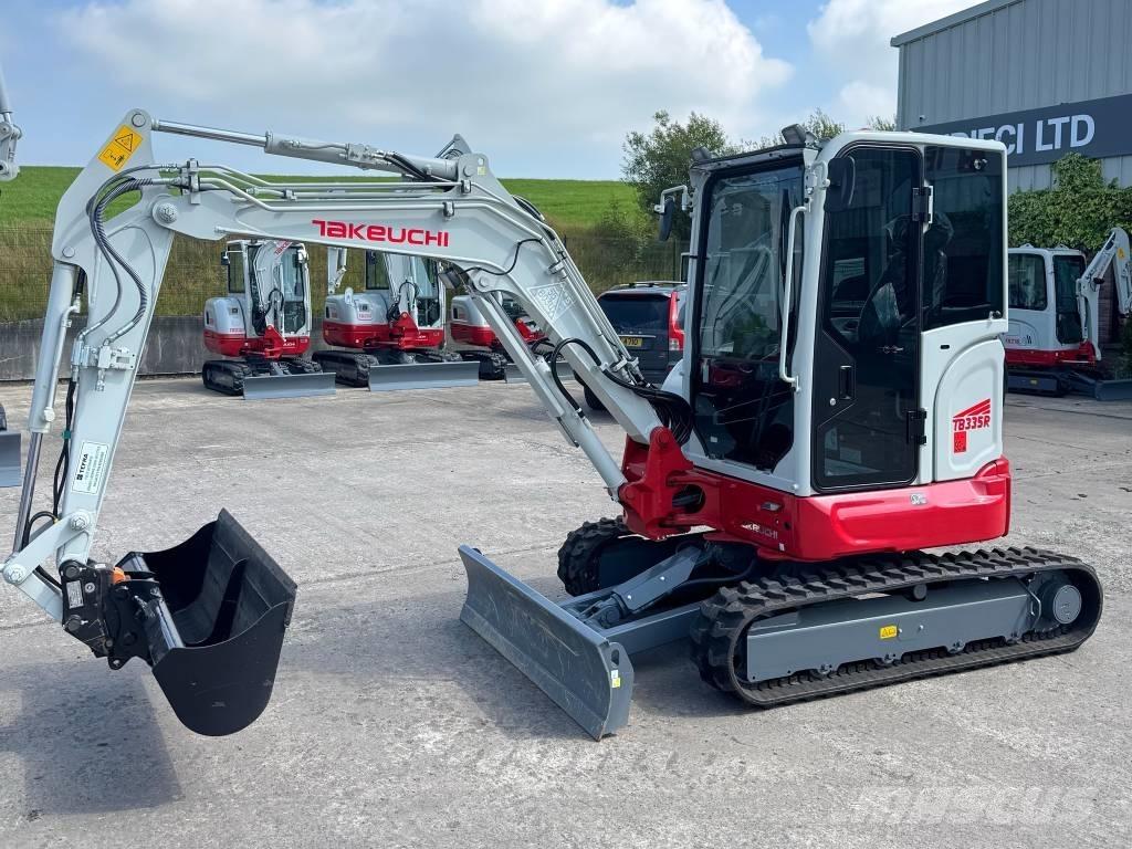 Takeuchi TB 335 R Mini Escavadoras <7t