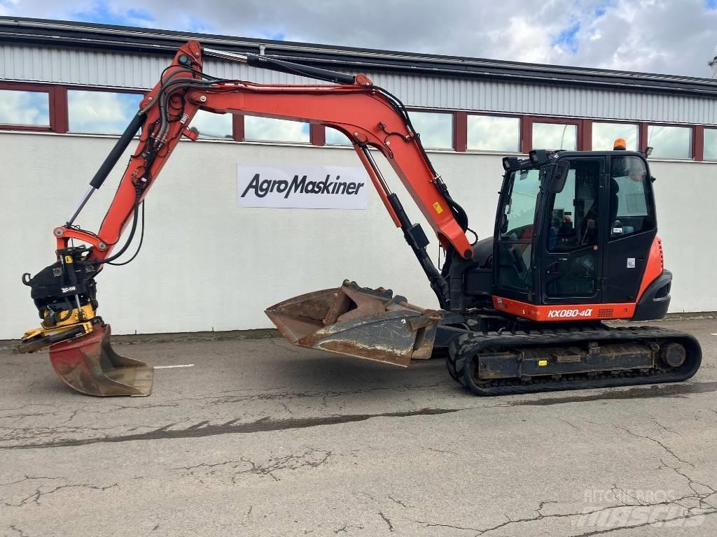 Kubota KX 080-4 Escavadoras Midi 7t - 12t