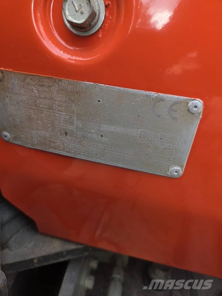 Kubota KX 016-4 Mini Escavadoras <7t
