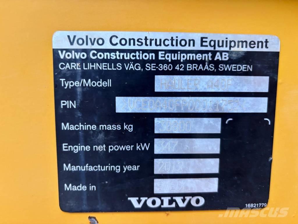 Volvo A 40 F Camiões articulados