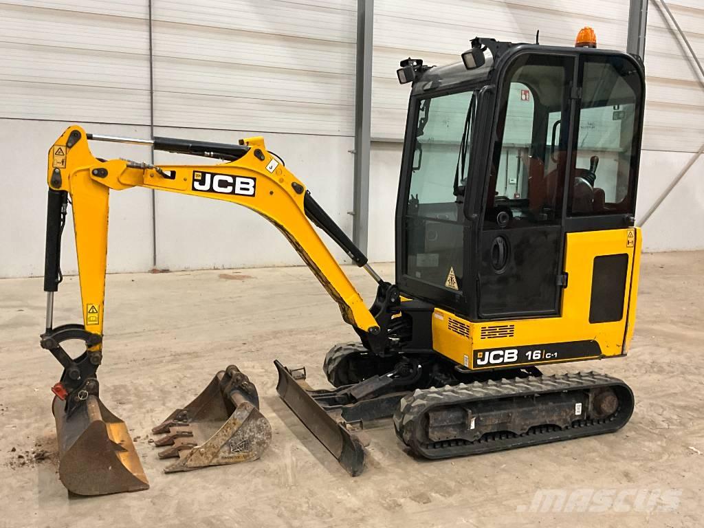 JCB 16 C-1 Mini Escavadoras <7t