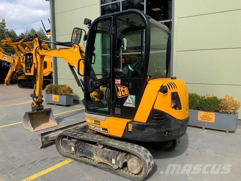 JCB 8026 CTS Mini Escavadoras <7t