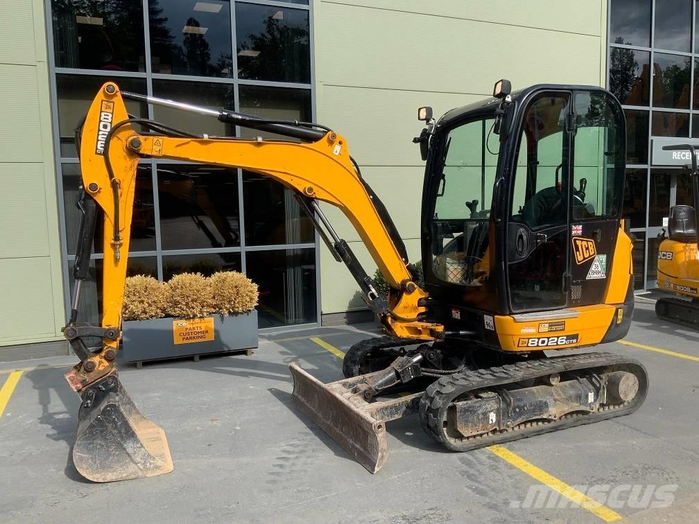JCB 8026 CTS Mini Escavadoras <7t