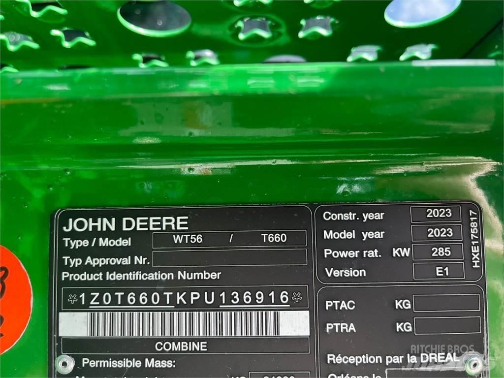 John Deere T660 Ceifeiras debulhadoras