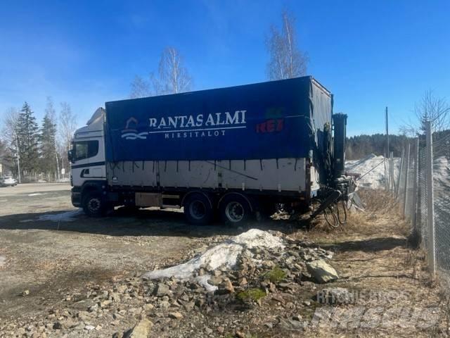 Scania R 12 LB Camiões caixa cortinas laterais