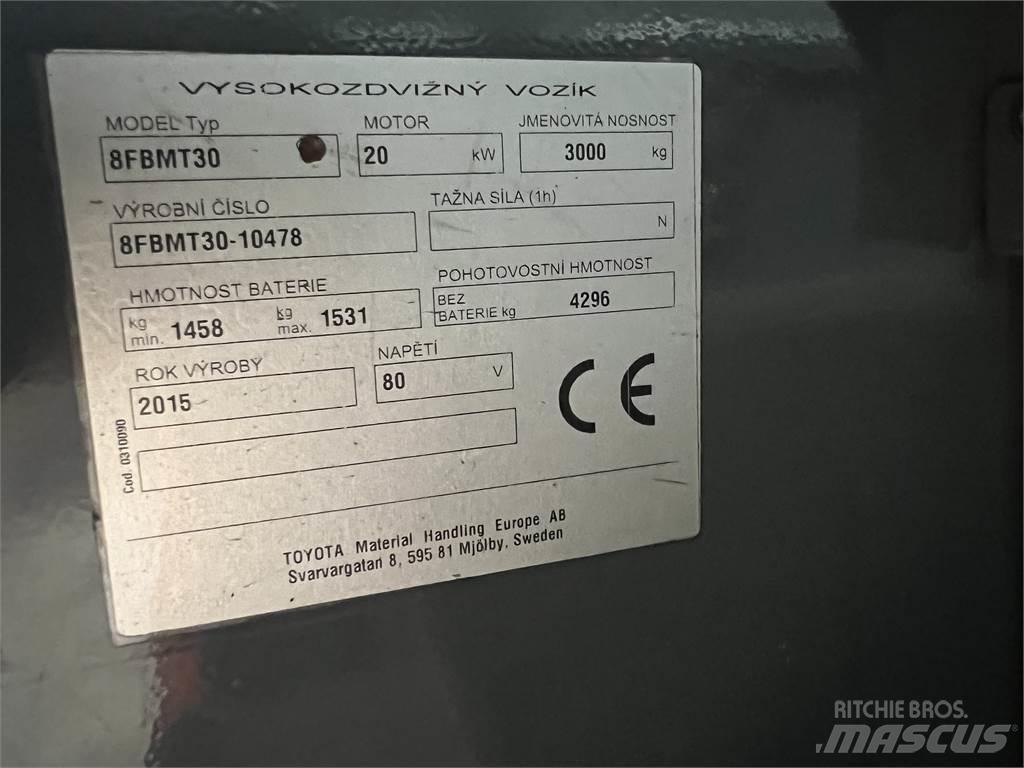 Toyota 8FBMT30 Empilhadores eléctricos
