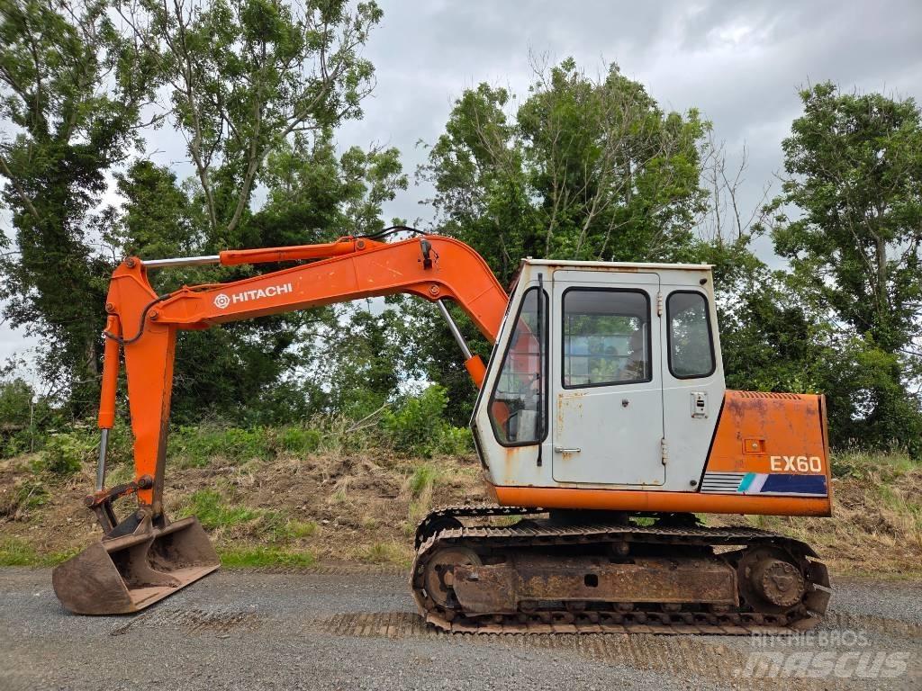 Hitachi EX 60-1 Escavadoras de rastos