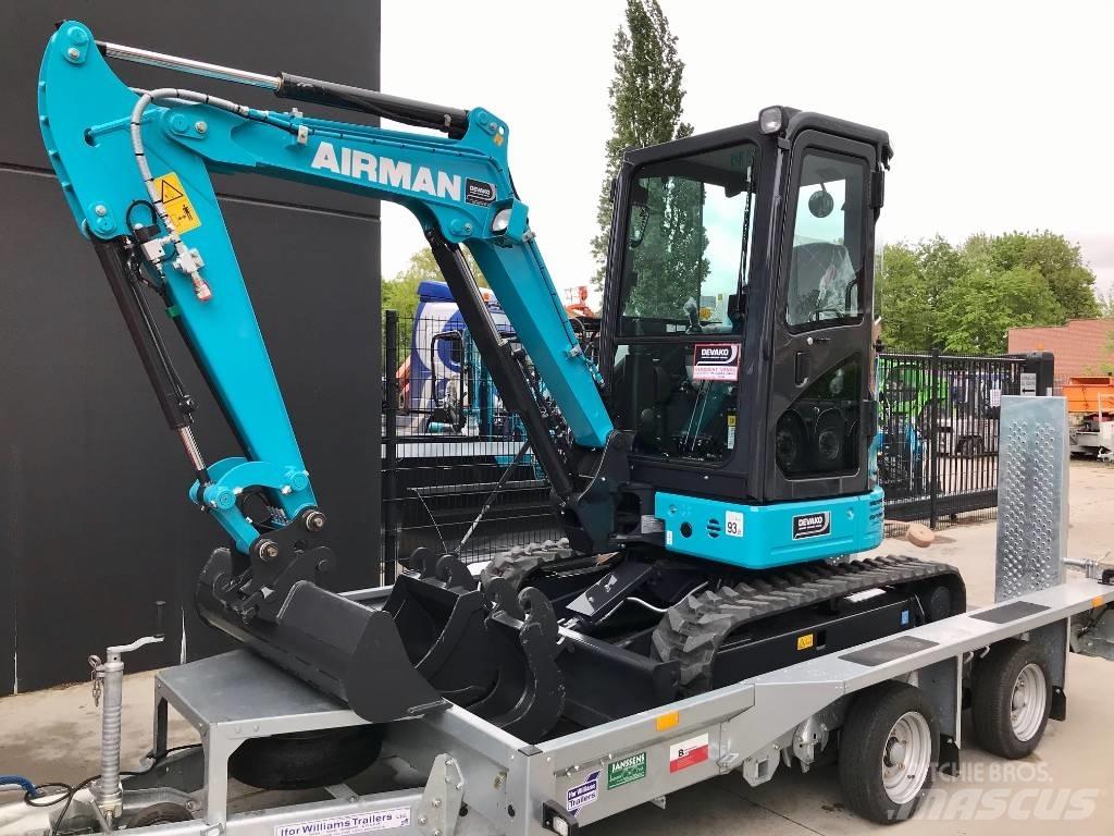 Airman AX26U-7 Mini Escavadoras <7t