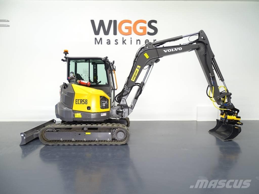 Volvo ECR58F Mini Escavadoras <7t