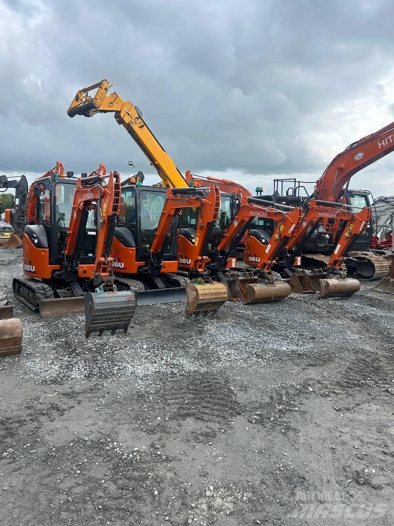 Hitachi ZX 26 U-6 Mini Escavadoras <7t