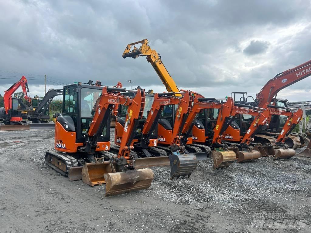 Hitachi ZX 26 U-6 Mini Escavadoras <7t