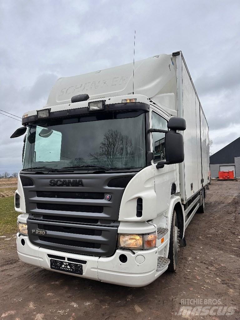 Scania P 230 Camiões de caixa fechada