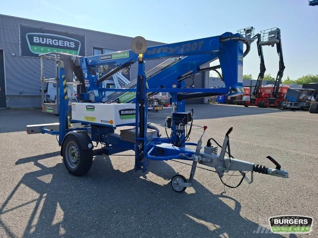 Niftylift 120TE Plataformas aéreas montadas em atrelados