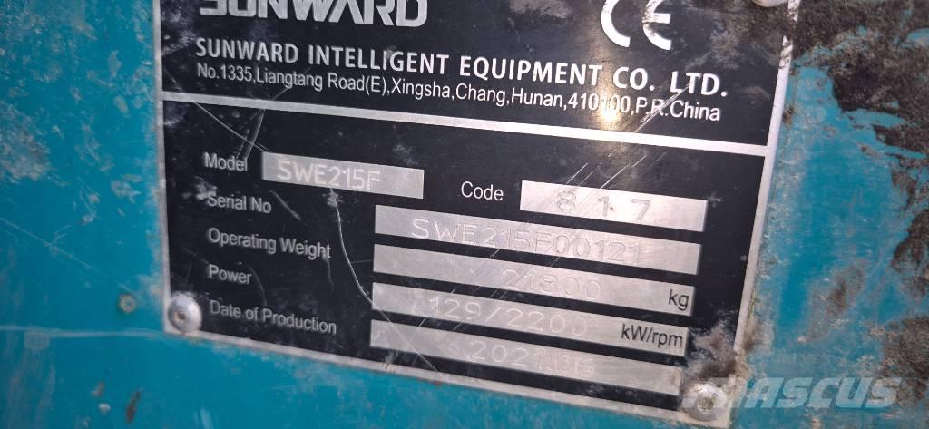 Sunward SWE 215 F Escavadoras de rastos