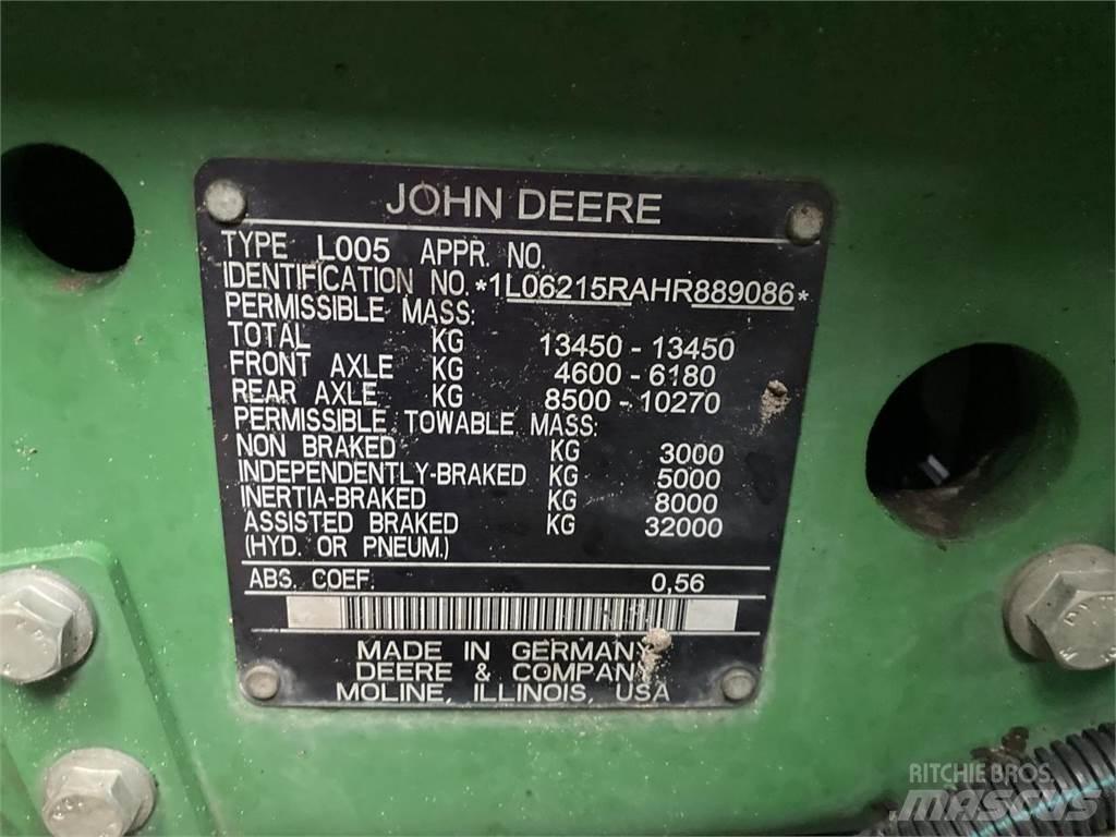 John Deere 6215R Tratores Agrícolas usados