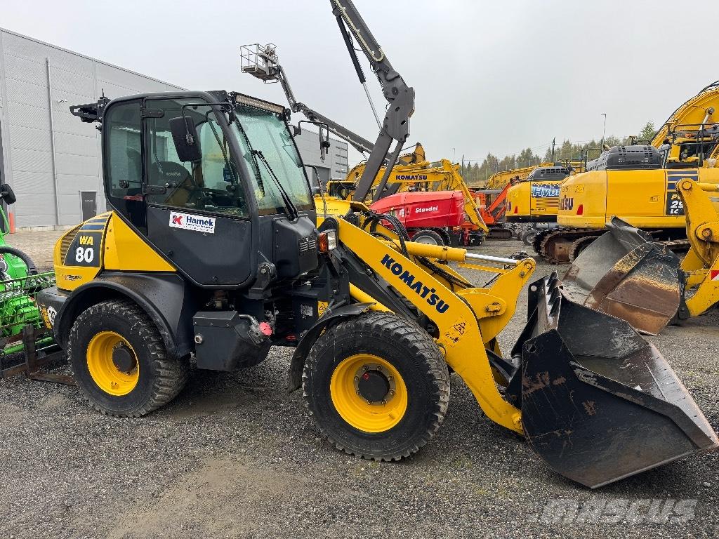 Komatsu WA 80-6 Pás carregadoras de rodas