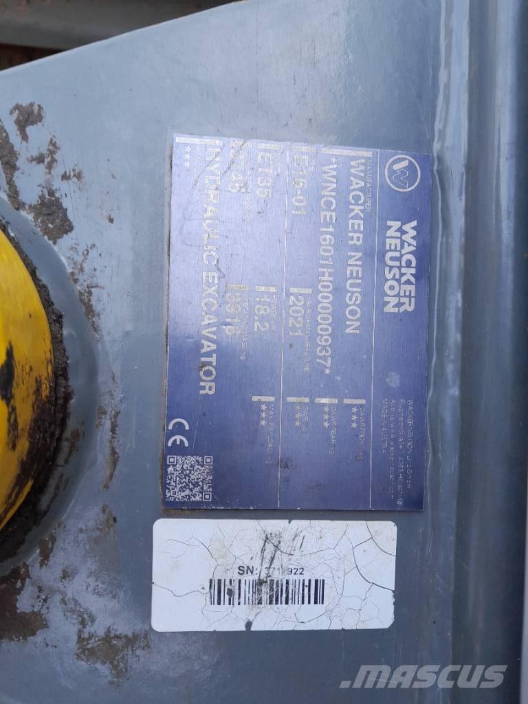 Wacker Neuson ET 35 Escavadoras de rastos