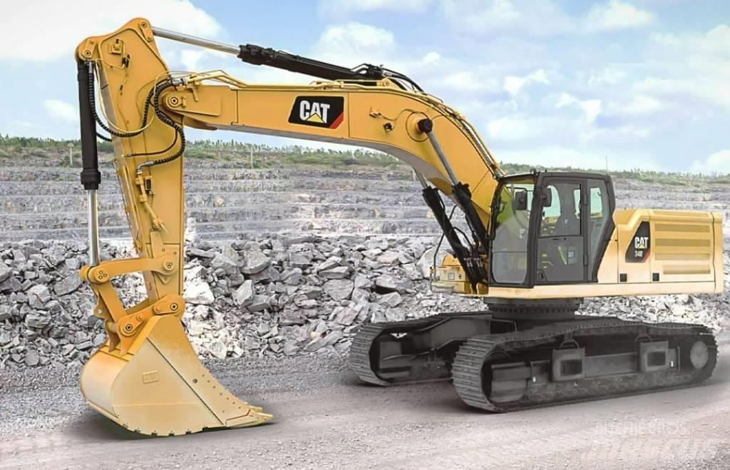 CAT 340 UTHYRES Escavadoras de rastos
