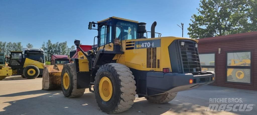 Komatsu WA 470-6 Pás carregadoras de rodas