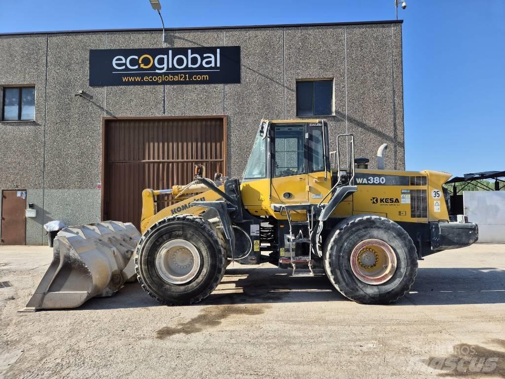 Komatsu WA 380-6 Pás carregadoras de rodas