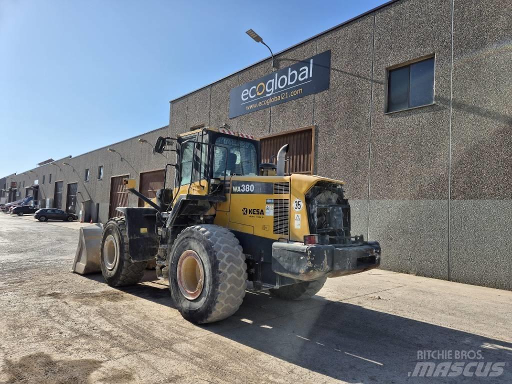 Komatsu WA 380-6 Pás carregadoras de rodas