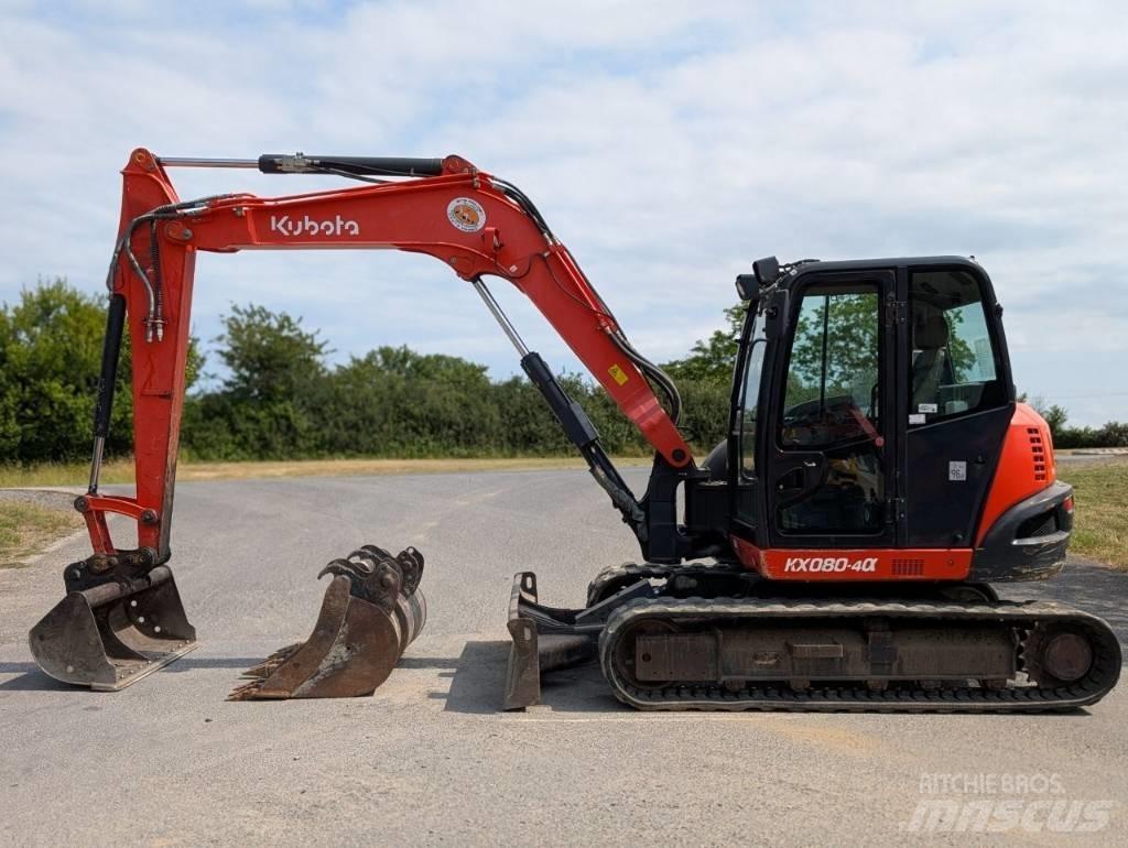 Kubota KX 080-4 Escavadoras Midi 7t - 12t