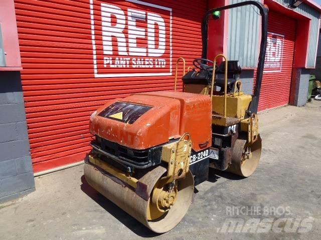 CAT CB 224 D Cilindros Compactadores tandem