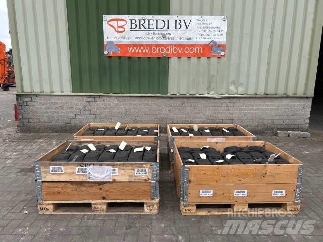  Rubber Pads Rastos, correntes e material rodante