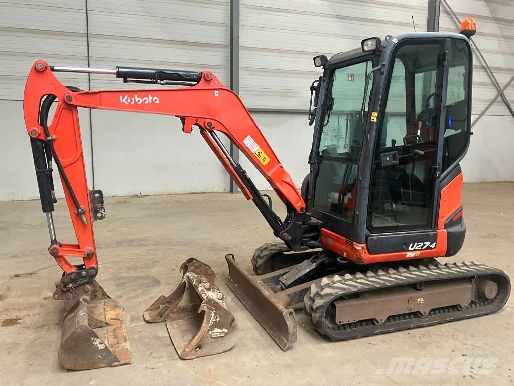 Kubota U 27-4 Mini Escavadoras <7t