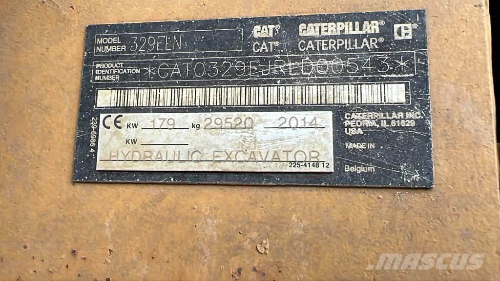 CAT 329 E LN Escavadoras de rastos