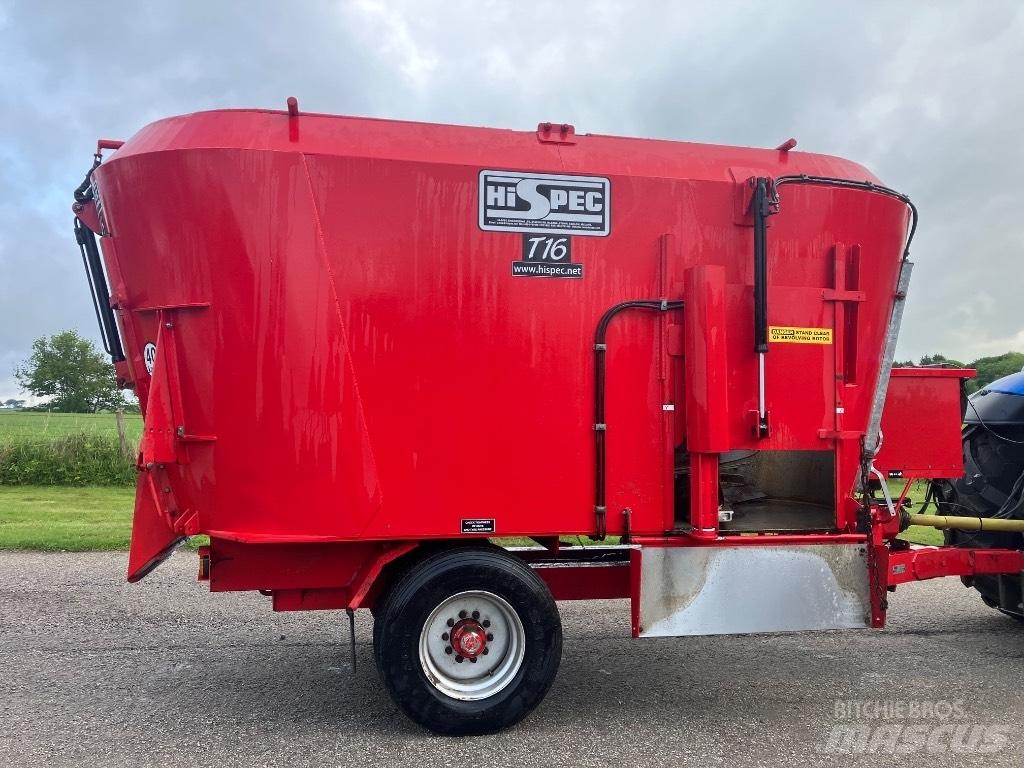 Hi-Spec T 16 Alimentadores de misturadoras
