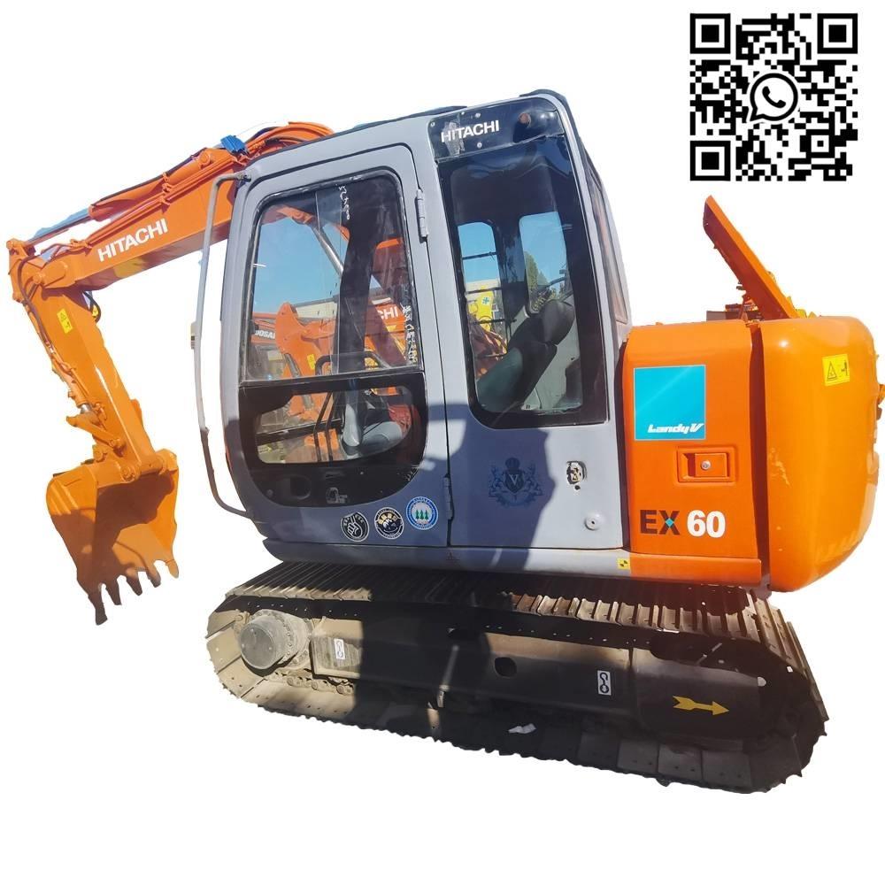 Hitachi EX60 Mini Escavadoras <7t