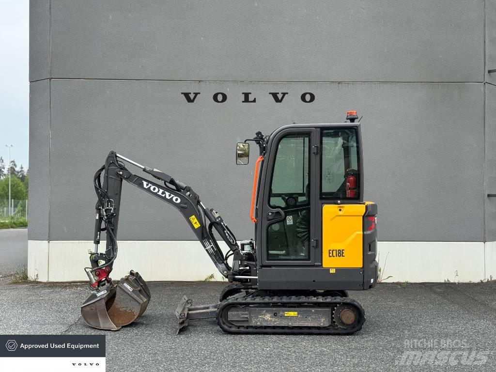 Volvo EC 18 E Mini Escavadoras <7t