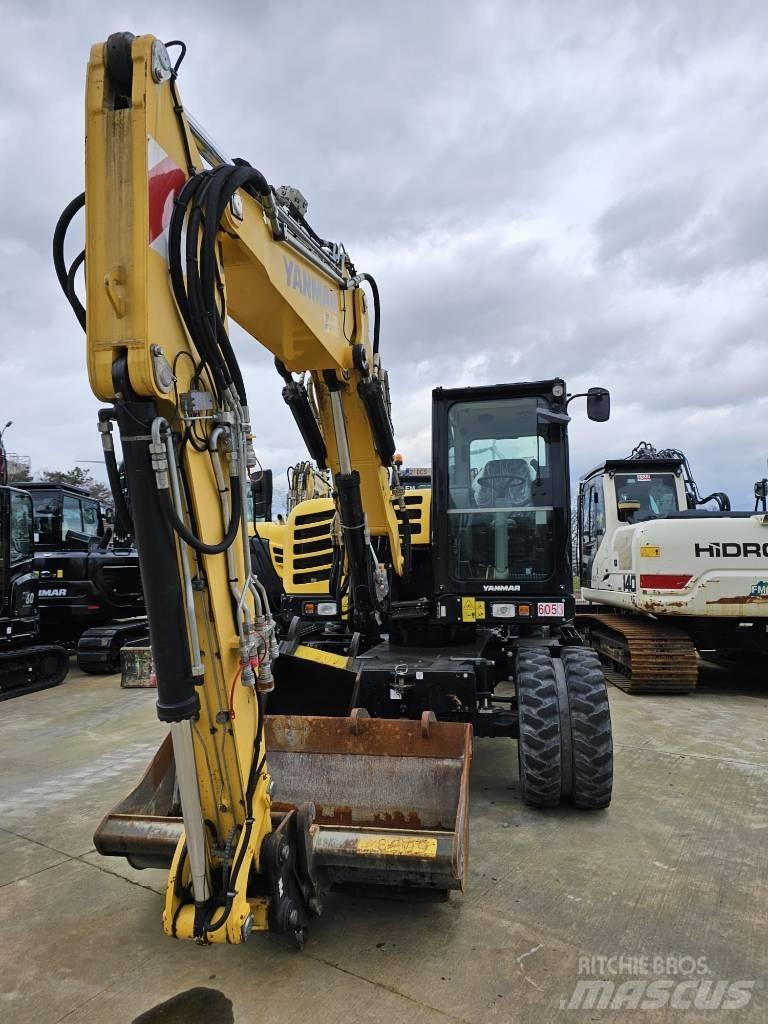 Yanmar B 95 W Escavadoras de rodas
