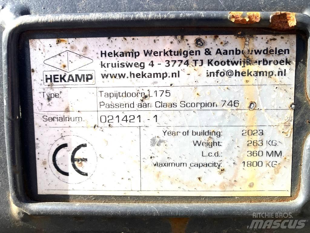 hekamp Tapijtdoorn Peças de substituição de equipamento de resíduos, reciclagem e pedreiras