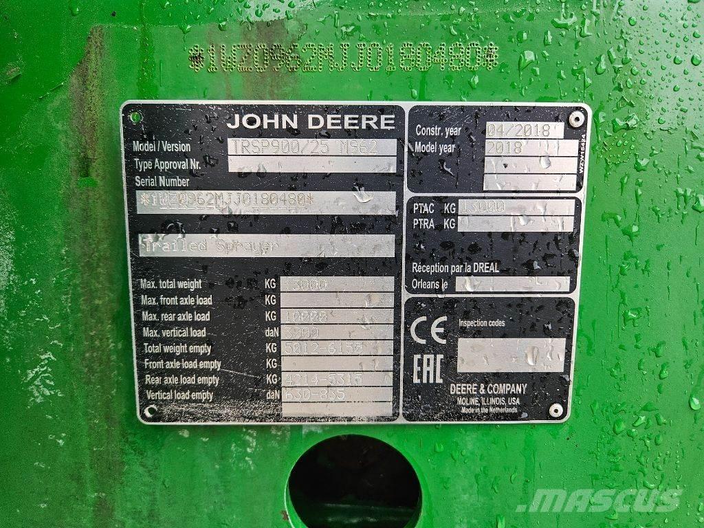 John Deere M692i Pulverizadores rebocados